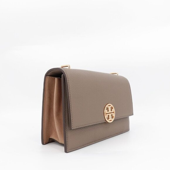 Tory Burch Miller Shoulder Bag Portobello Gray OS - Picture 6 of 16